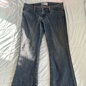 Levi's Women's Dark Blue Flare Jeans